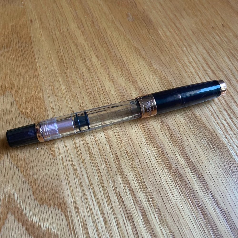 TWSBI Diamond 580 Smoke RoseGold Fountain Pen (Extra Fine)